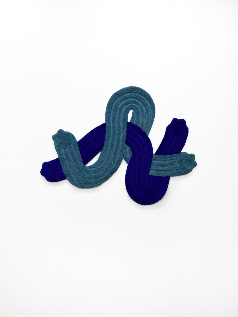 Entwine Rug Blue + Mint - Form&Seek
