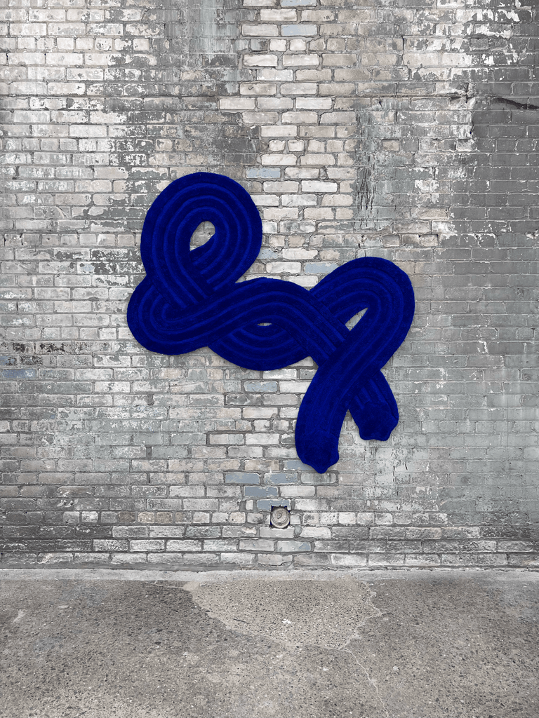 Entwine Rug Single Blue - Form&Seek
