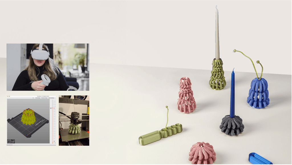 Frosting Vase Blue - Form&Seek