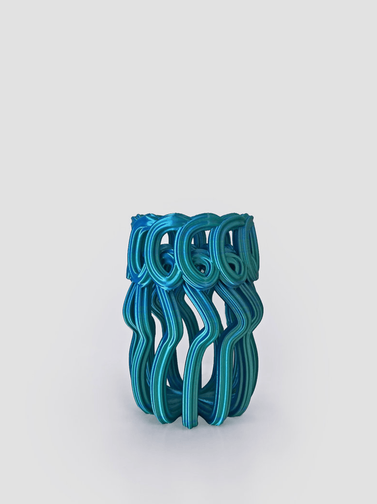 Frosting Vase Blue - Form&Seek