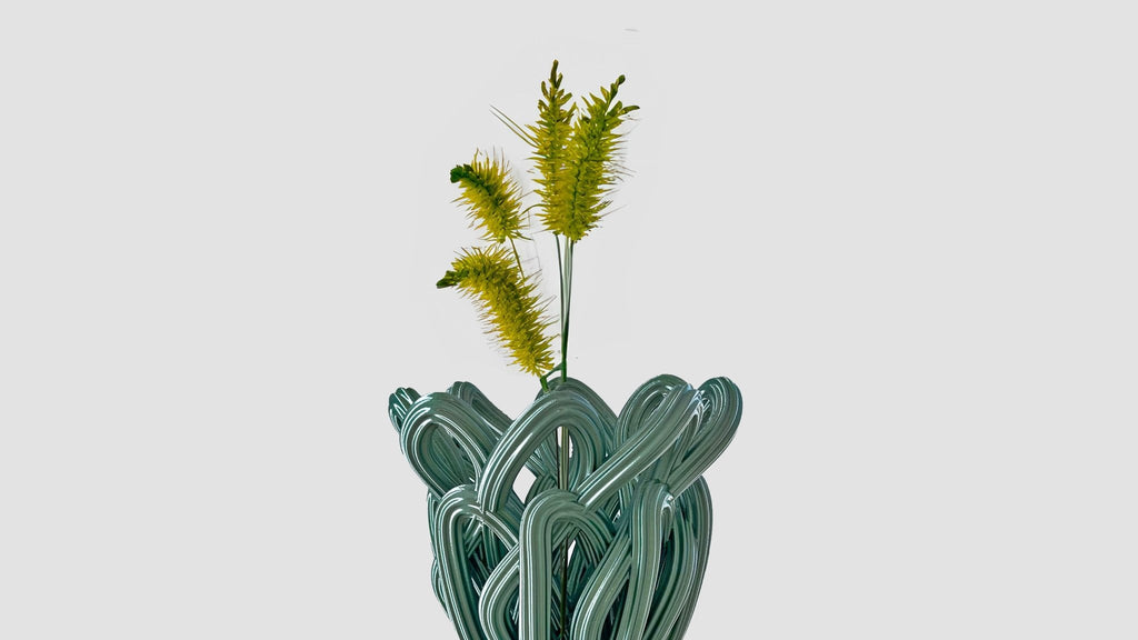 Frosting Vase Green - Form&Seek