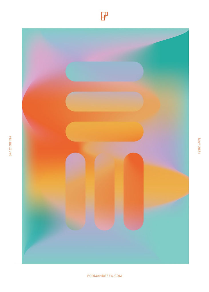 Palette Digital Artwork - Form&Seek