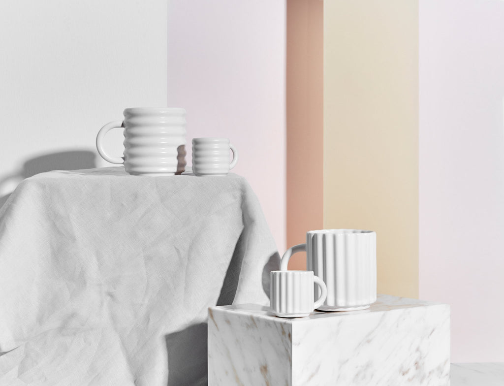 Ripple Espresso Cups Set of 2 - Form&Seek