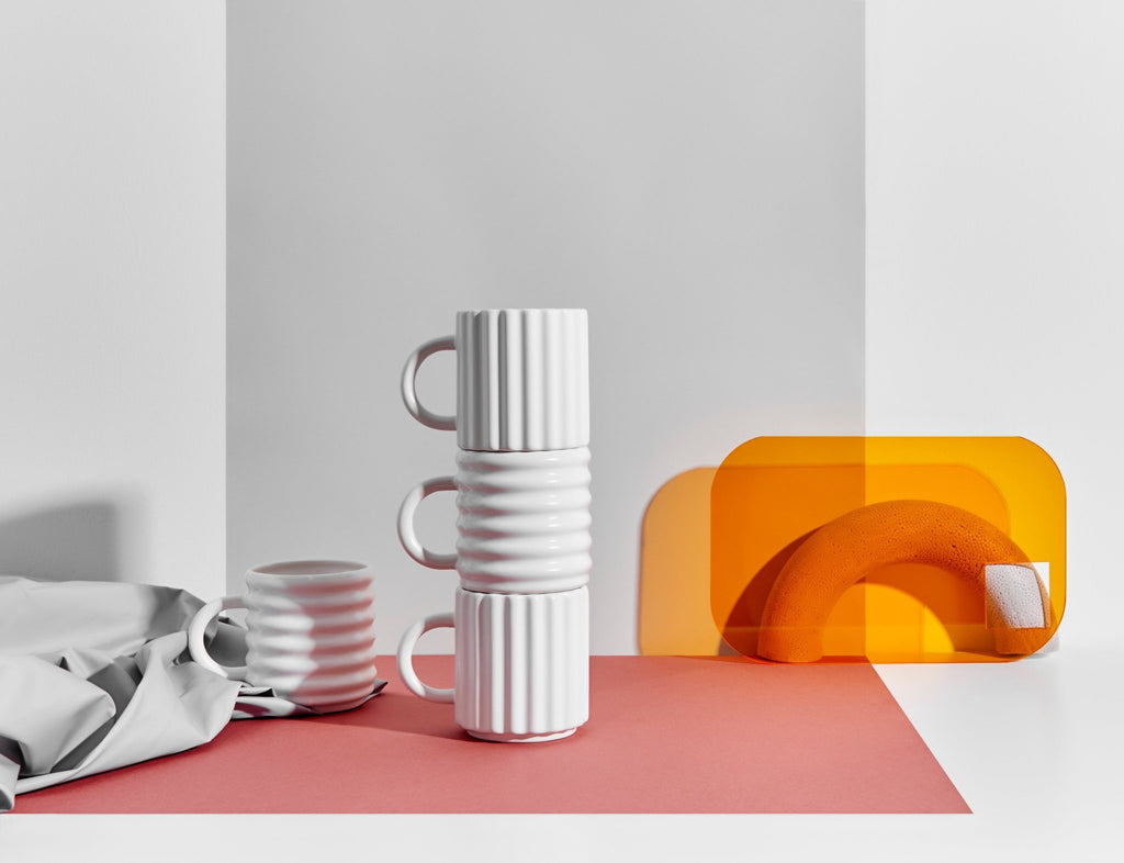 Ripple Espresso Cups Set of 2 - Form&Seek