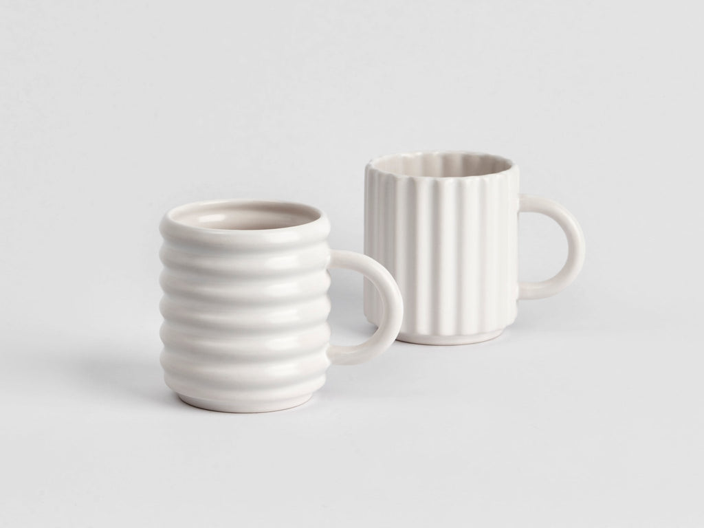 Ripple Mugs Set of 2 - Form&Seek