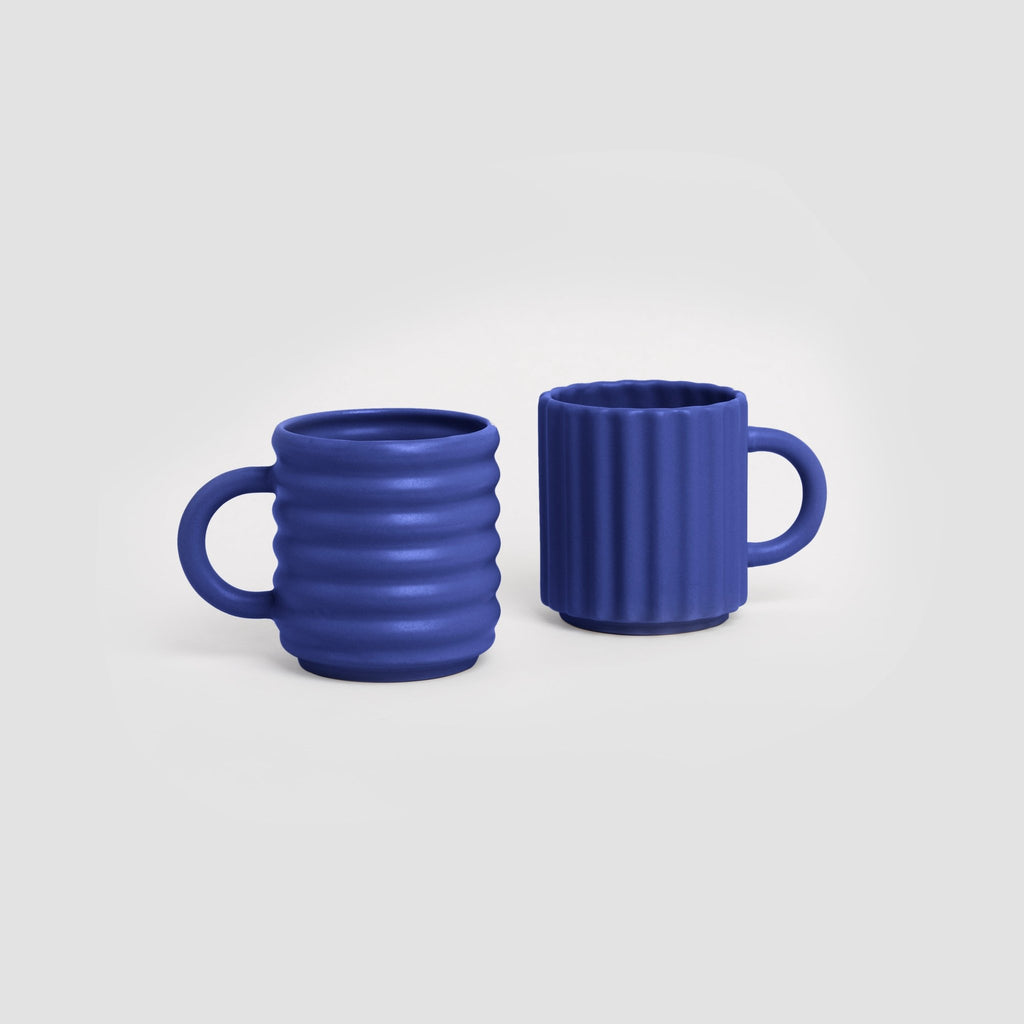 Ripple Mugs Set of 2 - Form&Seek