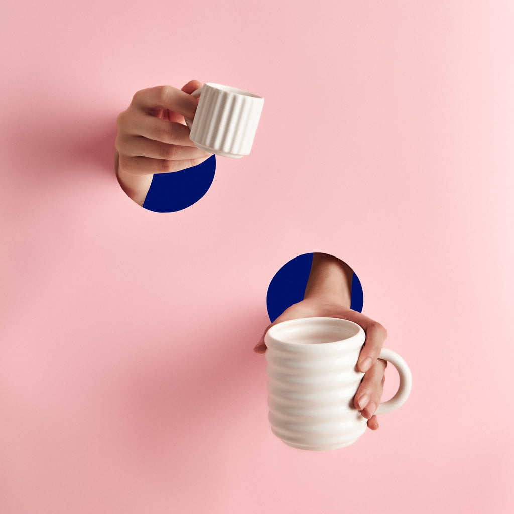 Ripple Mugs Set of 2 - Form&Seek