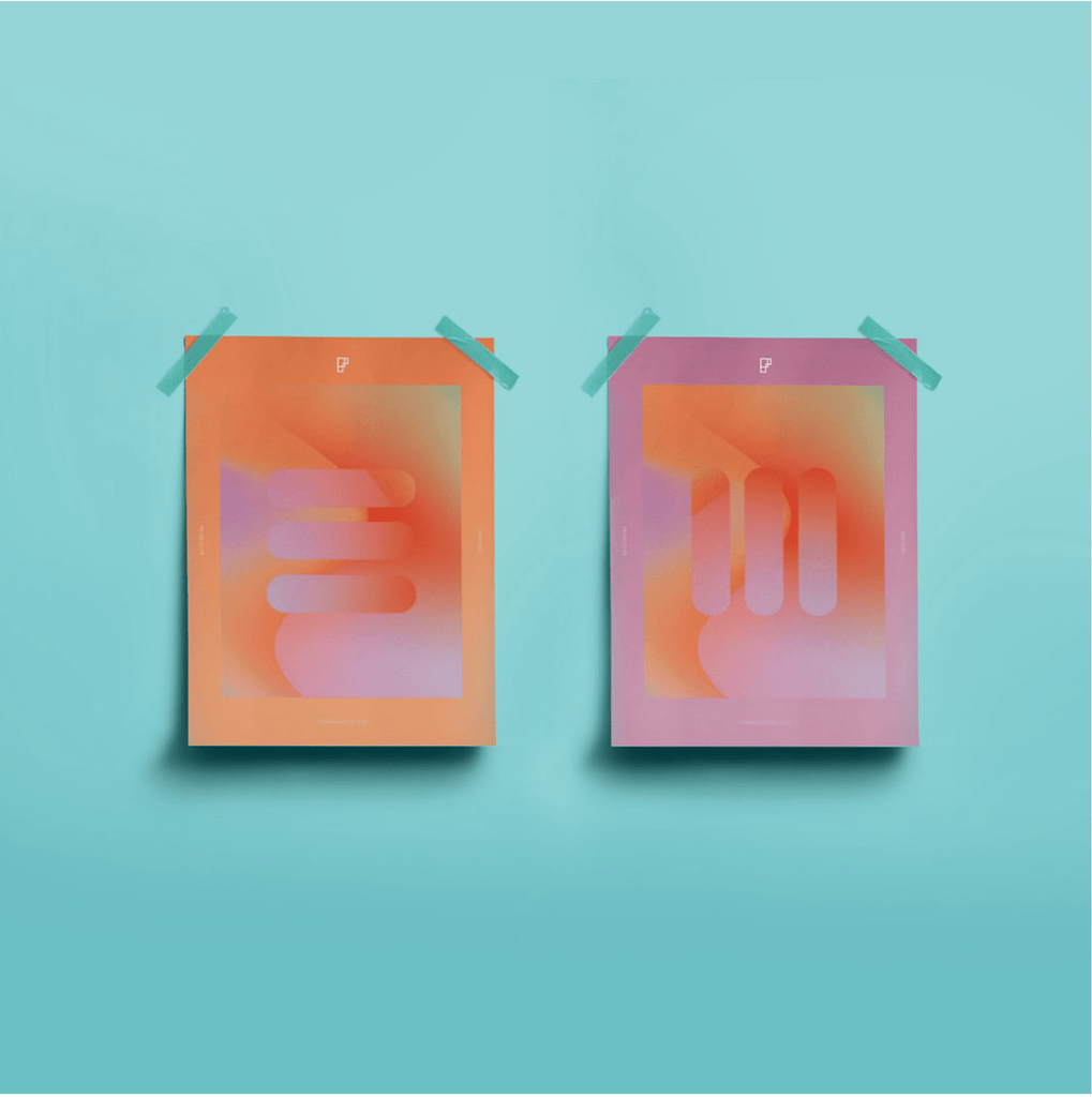 Twins Digital Artwork | Set of 2 - Form&Seek